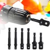 GIONAR 6PCS Impact Socket Adapter Set, 1/4, 1/2, 3/8 Inch