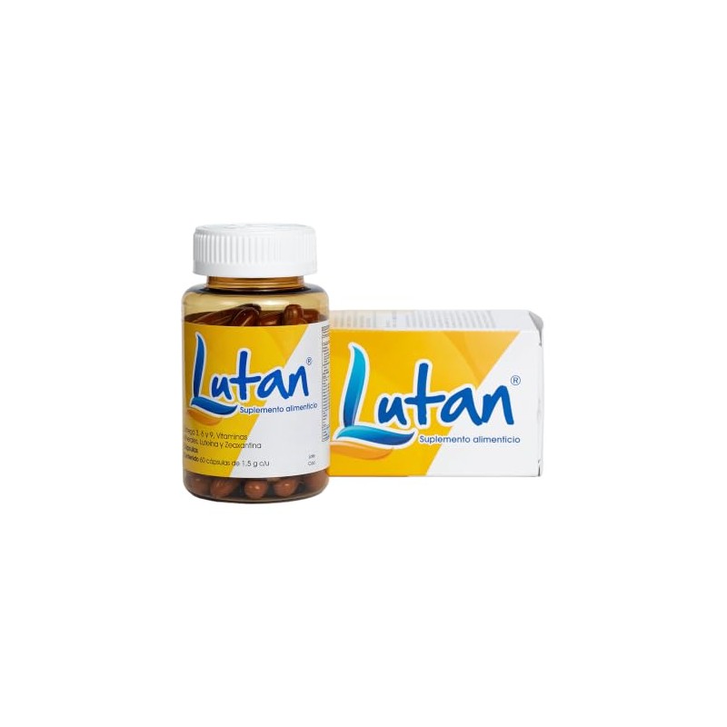 Lutan | Luteína + Zeaxantina + Omega 3, 6 y