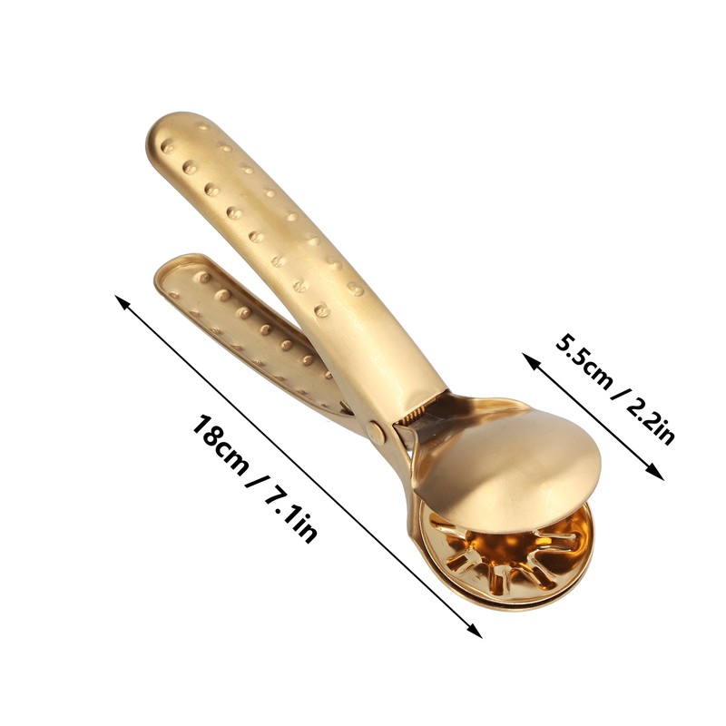 Stainless Steel Nutcracker Chestnut Clip Metal Multifunctional Nut Opener Plier