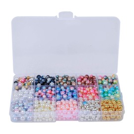 4/6/8/10 mm Perlas de decoración de ropa Perlas de imitación, Perlas artificiales, Accesorios para teléfonos móviles Bisutería de bricolaje para joyería Ropa de bricolaje, bolsos, zapatos