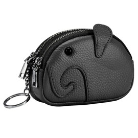 BESPORTBLE Adorable Elephant Coin Purse Keychain Cute Japanese Style Storage Pouch for Coins Jewelry Accessories for Travel Shopping and Everyday Use