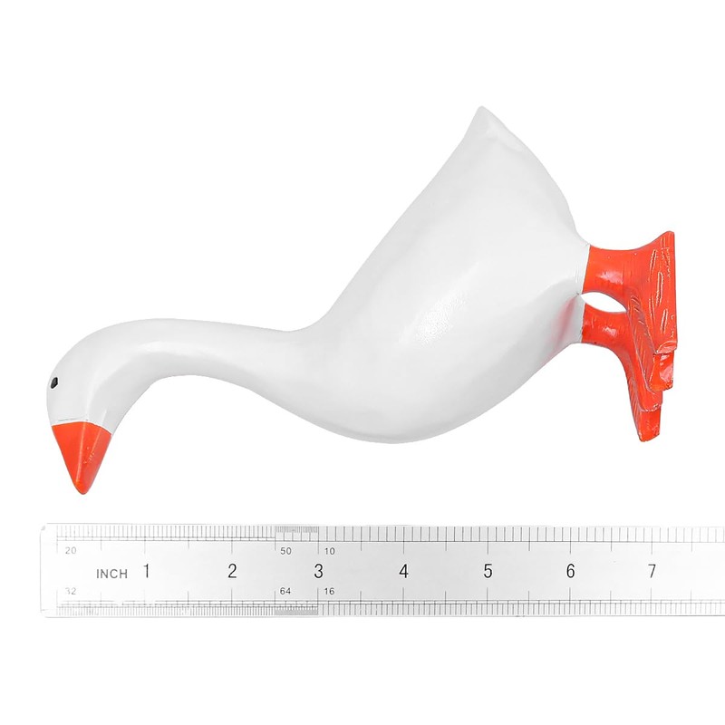 ANCLLO Goose Magnetic Key Holder Resin Goose Shape Statue Key