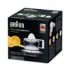 Braun CJ3000 Electric Citrus Press, 350 ml bowl with scale,