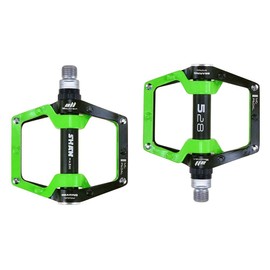 Bicycle Pedals-Aluminium Alloy Bicycle Pedals-Mountain Bike Pedals with Removable Non-Slip Studs 9/16