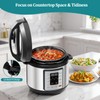 OLIXIS 10-In-1 Electric Pressure Cooker, 3 Quart Multi Cooker for