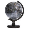 Mapsoft Prime Gray Moon Globe, 12" Lunar Globe and Atlas,