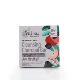 Vatika Naturals Anti-Dandruff Shampoo Bar - 75g, Multivitamin Enriched Formula, 94% Natural Origin Ingredients, Eco-Friendly Shampoo Bar, For All Hair Types