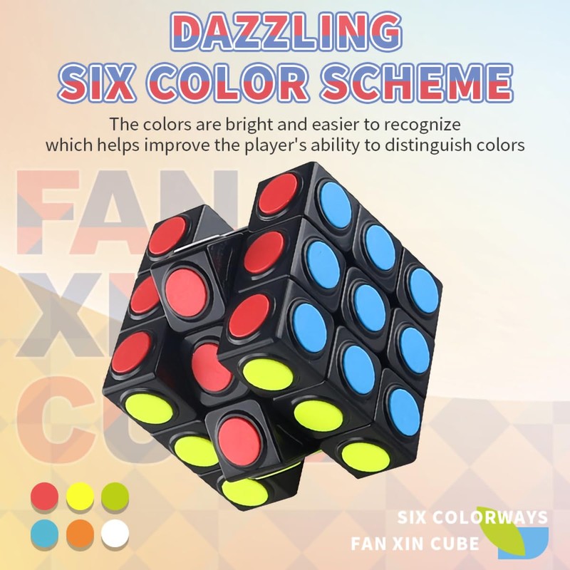 Oostifun FanXin Round Dot Cube 3 x 3 x 3