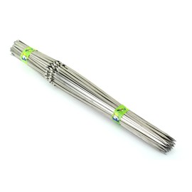 CharbabGrill 13-inch Stainless Steel Flat Shish Kebab BBQ Skewers Value Pack of (100)