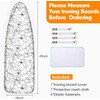 Ironing Board Cover and Pad, 18x49 Extra Wide Thick Iron