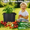 PHYEX 12-Pack 7 Gallon Grow Bags, Heavy Duty Fabric Pots