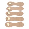 5 Set Leather Snap Buckles Soft Wearable DIY Sewing Leather