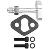 Turbo Oil Water Drain Return Flange Adapter Kit Aluminium Alloy