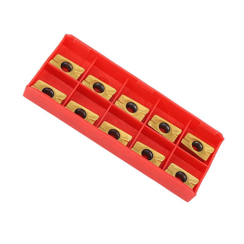 10 Piece Carbide Reversible Inserts, APMT1604 Carbide Cutting Inserts for