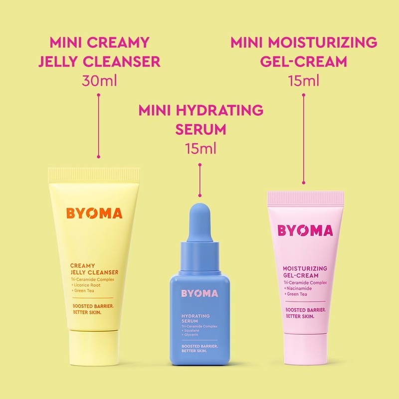 BYOMA Grehge ating Starter Kit - Mini Cleanser 30ml, Mini