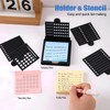Sticky Note Stencil and Holder, Stick List Organizer, Post It