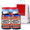 통라이프 ()프리미엄오메가3 1300+비타민D(1301.2mg x 180캡슐)1병 Tong Life Premium Omega 3 1300 + Vitamin D (1301.2mg x 180 Capsules) 1 Bottle