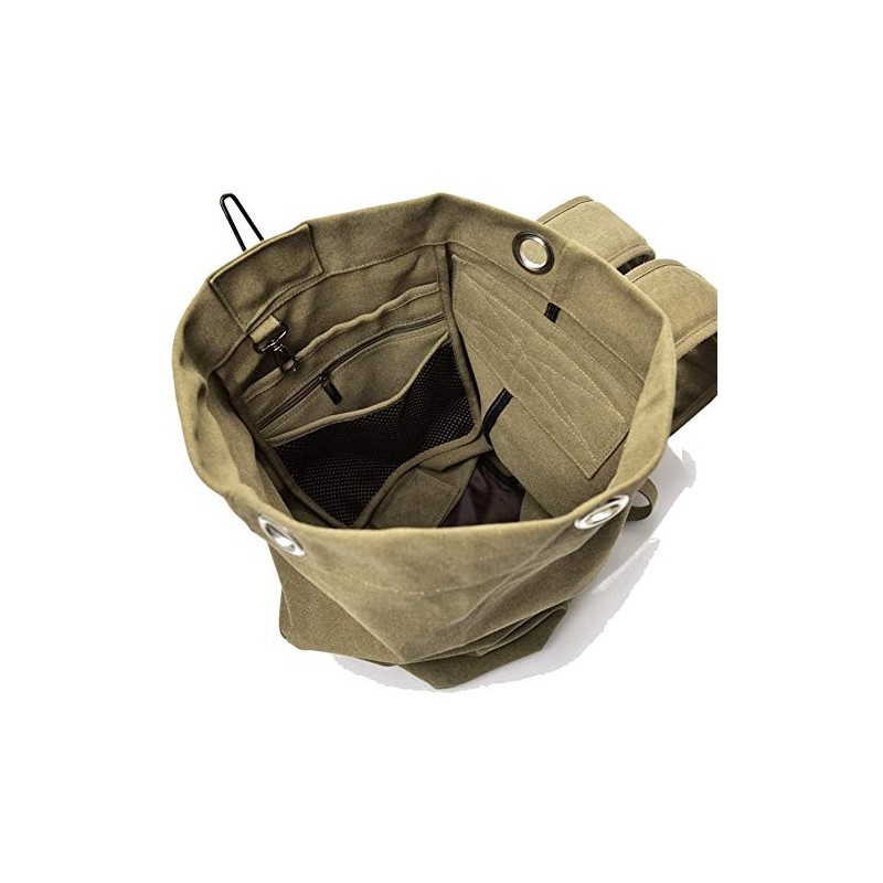 Large-Capacity Travel Mountaineering Bag Tactical and Military Top-Loading Duffel Bag,