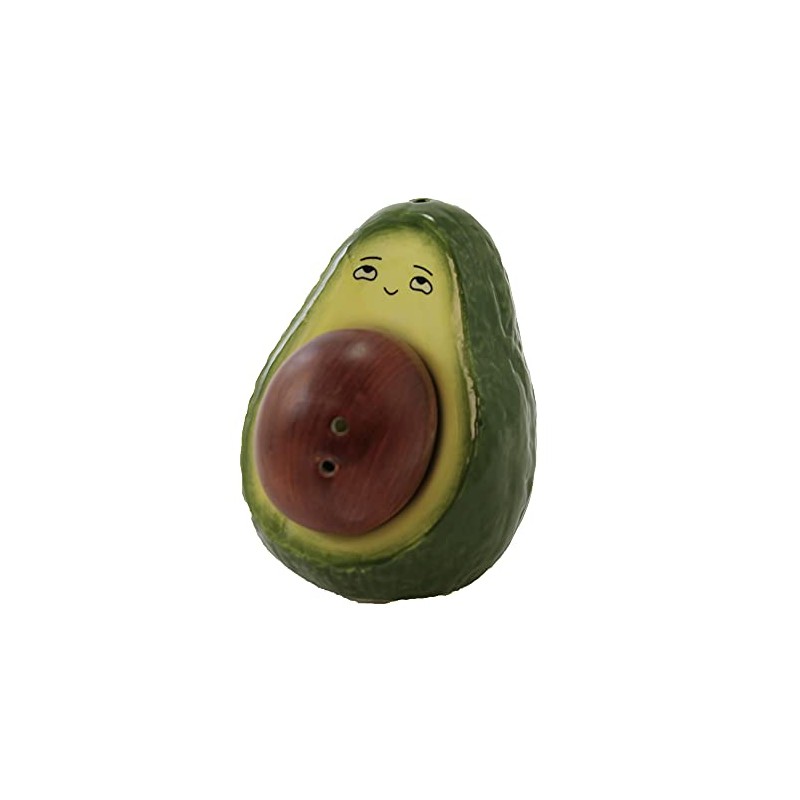 One Hundred 80 Degrees Avocado Novelty Collectible Salt and Pepper