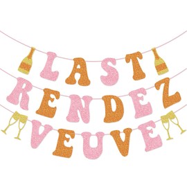 Last Rendez Veuve Banner for Veuve Themed Bachelorette Party Veuve Before Vows Bridal Shower Engagement Party Decorations
