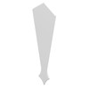 White Roofline Apex Fascia Bargeboard Finial PVC-u Cover Trim