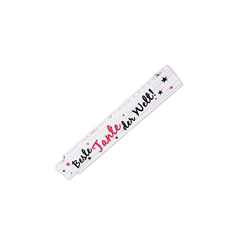Ruler with Motif – Best Aunt in the World –