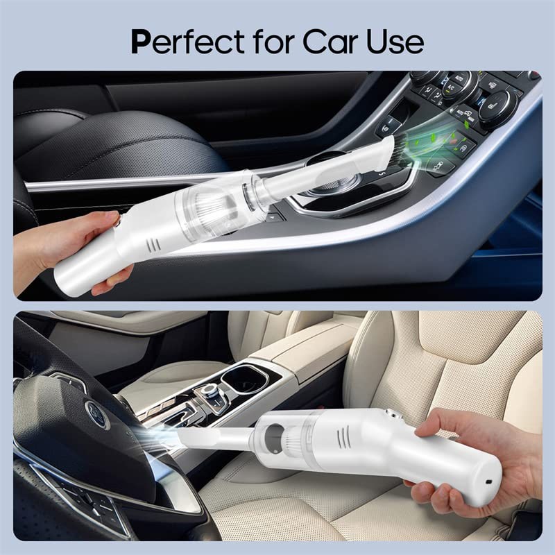 Auloea Wireless Mini Car Vacuum Cleaner(400g) Portable Rechargeable,Handheld Vacuums, Mini