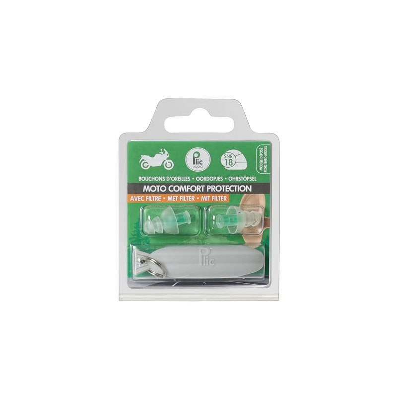 Motorcycle Earplugs "Comfort Protection" ● For Holidays or Road Traffic