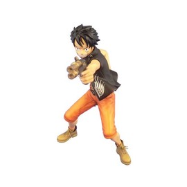 DOOR PAINTING COLLECTION FIGURE One Piece Series Vol. 1 Monkey D Luffy Three Gun Gun Ver. (1/7 Scale, PVC Pre-painted Complete Product)