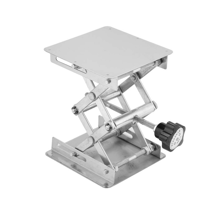 Lab Stand 100x100mm Lab Platform Stainless Steel Lift, Default