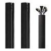 ShuaWdk Zipper Cable Storage Sleeve, Cable Protector, Cable Organization, Storage,