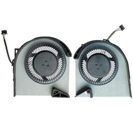 Fleshy Leaf CPU + GPU Cooling Fan Replacement for Dell Precision 7530 M7530 7540 P74F Series NS85C13-17G24 NS85C12-17G23 MG75090V1-C170-S9A MG75090V1-C160-S9A DC5V
