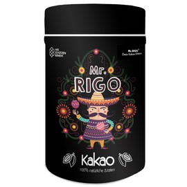Mr.Rigo® Cocoa Tin for Filling Made of Metal with Aroma Protection Lid Inside (for Approx. 250 g)