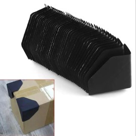 상자 배송을 위한 모서리 보호대 플라스틱 포장 가장자리 50개 Plastic Edge Protectors Corner Guards for Box Shipping 50 Pcs [50 Pcs]