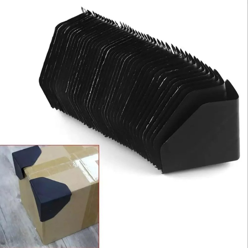 상자 배송을 위한 모서리 보호대 플라스틱 포장 가장자리 50개 Plastic
