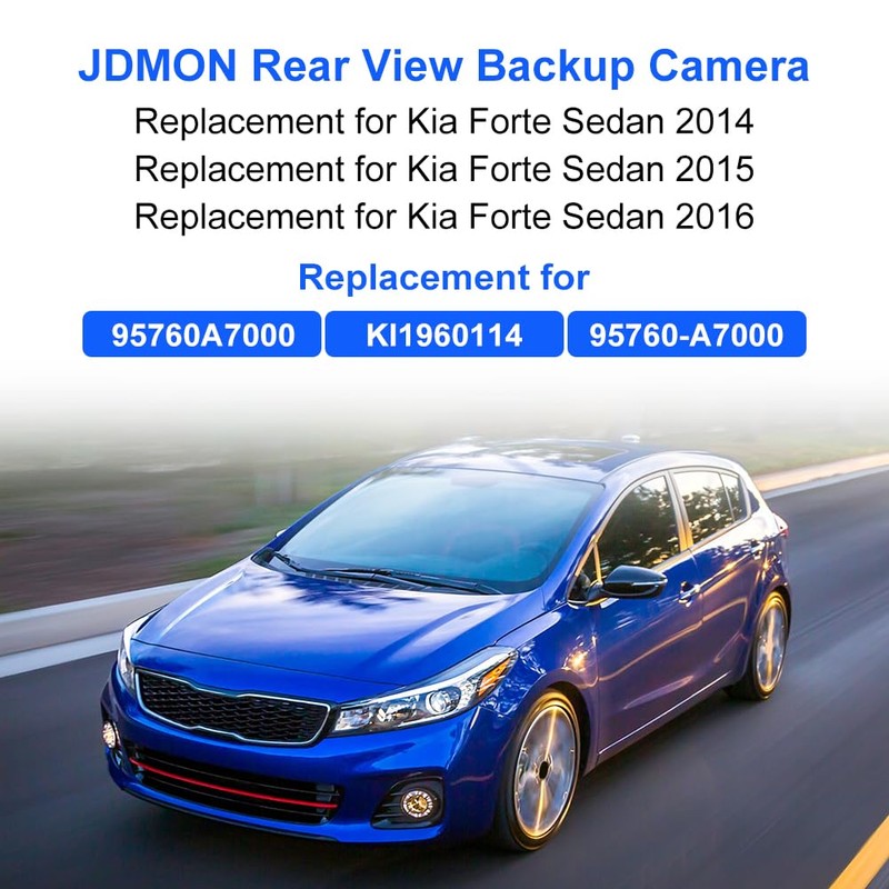 JDMON Backup Camera Replacement for Kia Forte Sedan 2014 2015