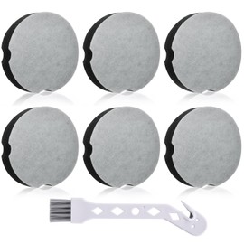 Anewise 6 Pack Filter Replacement for Bissell Powerforce Compact Lightweight Upright 2112 1520 for Bissel Turbo Bagless 2690 for Cleanview 3437 3508 Vacuum Cleaner, Parts #1604896/160-4896