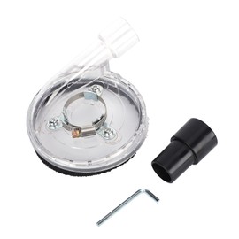 Dust Shroud Kit Dry Grinding Cover Oblique Angle Grinders Accessories 4in Flap Disc