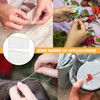 Self Threading Needles, 48Pcs Easy Thread Needles Hand Sewing 3