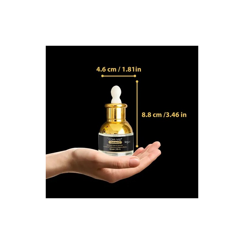 Com-vid Golden C Serum, Antioxidante, Produce Colágeno