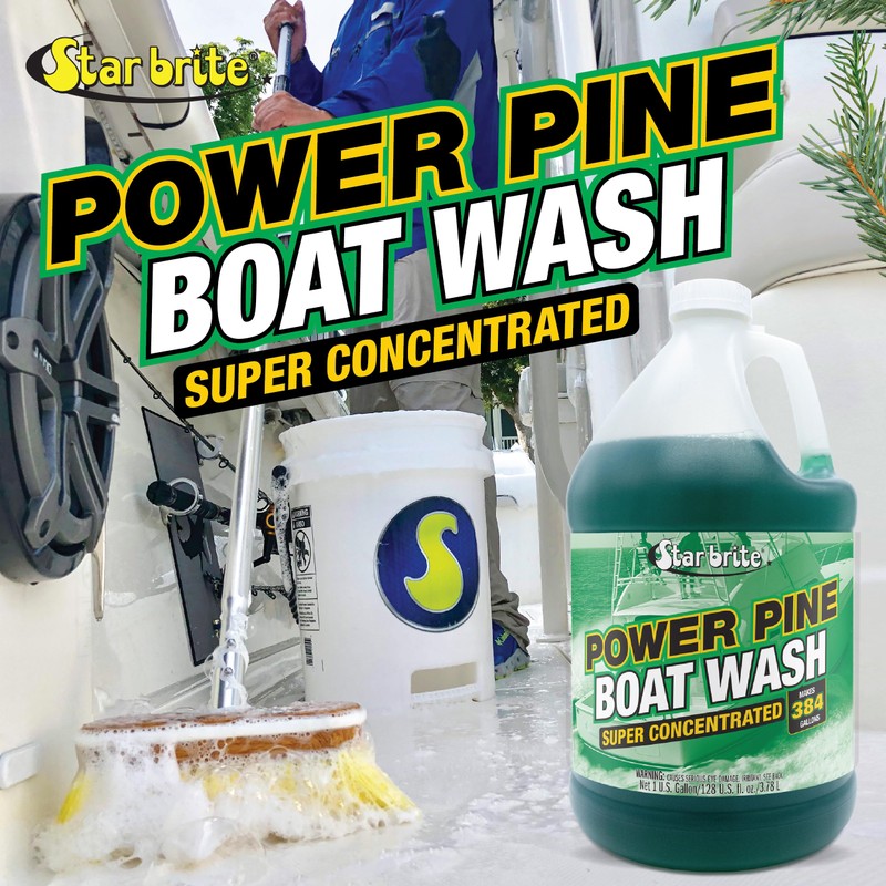 STAR BRITE Power Pine Boat Wash Super Concentrate - Makes