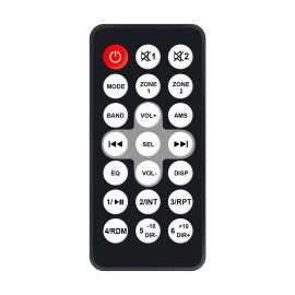 For iRV Replace Remote Control for iRV 29 iRV29 Mechless Stereo Unit AM/FM Radio Player