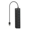 7-port USB 3.0 Hub 5GB/S High Speed with Key Switch