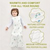 Nivolltha Super Soft 1.5 TOG Sleep Sack, 100% Organic Cotton