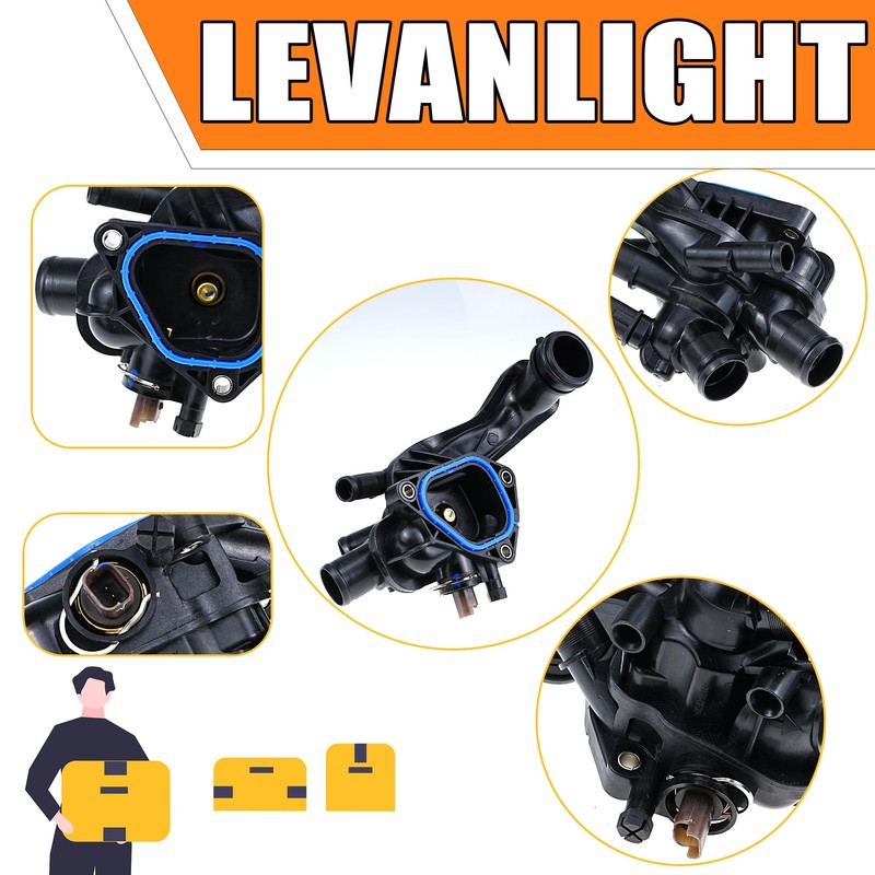 LEVANLIGHT Thermostat & Housing Kit with Sensor Replacement Fit for