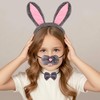 Vovii Premium Gray Rabbit 4 Piece Costume Set with Adjustable