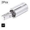 TA-VIGOR 2Pcs 1/4 Inch Drive Universal Joint Swivel Socket, Cr-V