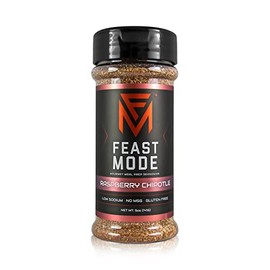 NEW! Raspberry Chipotle - Feast Mode Flavors - Low Sodium, No MSG, Gluten Free, All Natural, Meal Prep Seasoning, Healthy, Chicken, Beef, Rice, Veggies, Taco, Vegatable, Sweet, Spicy