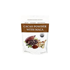 Cherie Sweet Heart Organic Cacao Powder with Maca Pouch, Non-GMO & Vegan (8 Ounce (Pack of 1))