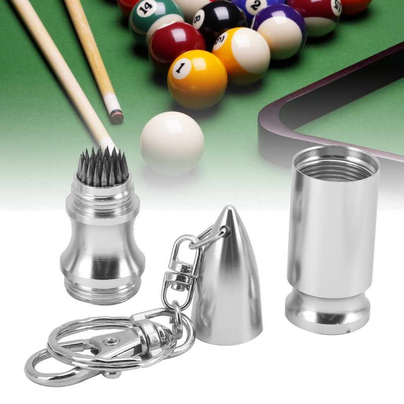 Billiard Pool Cue Tip Stick Shaper Repair Tool Billiard Trimmer